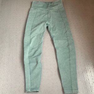 Aerie teal/mint green leggings. Women’s size XS